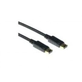 ACT 2 meter DisplayPort cable male - male, power pin 20 niet aangesloten