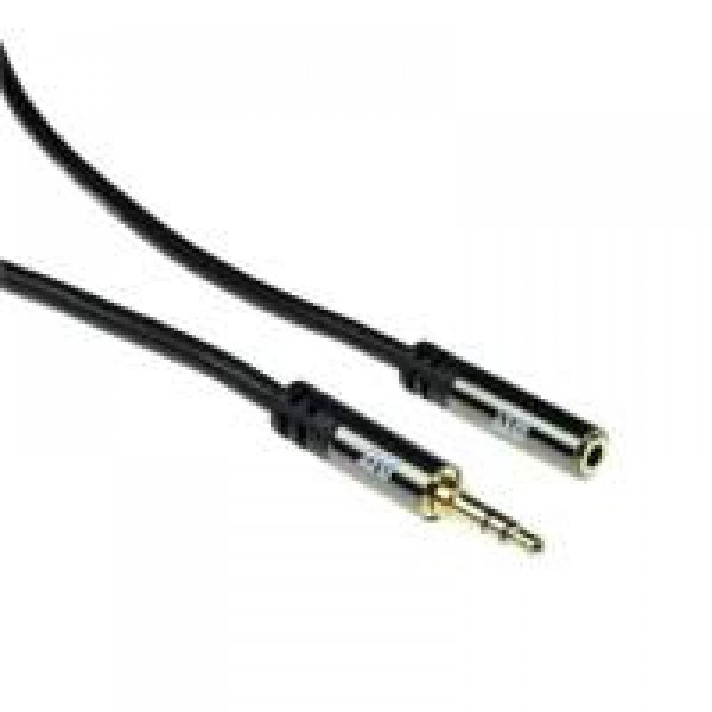 ACT AC3615 audio kabel 2 m 3.5mm Zwart